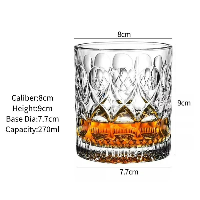Elegant Engraved Whiskey Glasses - Ideal Gift