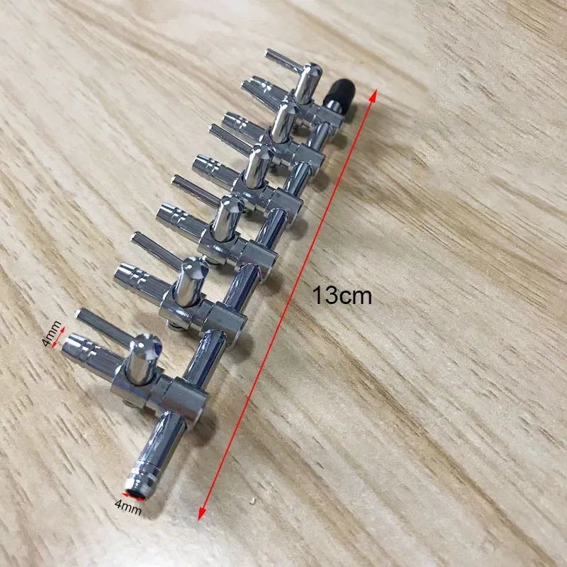 6 8 10 Ways Aquarium Air Splitter Valve Fish Tank Air Pump Flow Splitter Distributor Pump Valve Tap Lever Control Switch aquarium air splitter valve