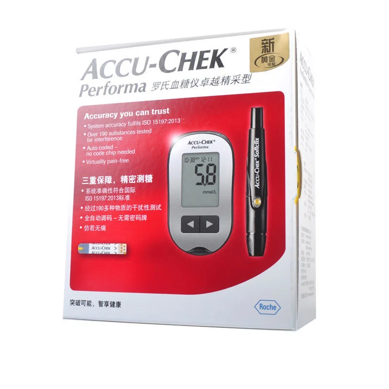 Blood Glucose Monitor ACCU-CHEK Excellent Gold