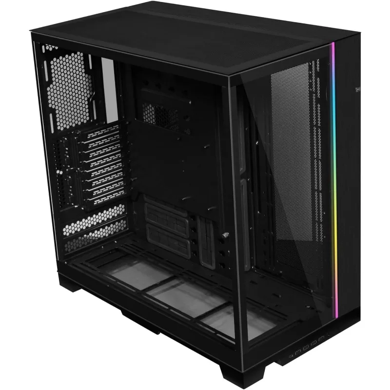 EVO XL - Up to 280mm E-ATX motherboard - ARGB lighting strips - Up to 3X 420mm radiator -Front and side tempered glass panels 3