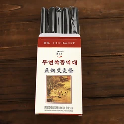 30Pcs Japanese Style House Use Slight Smoke Moxibustion Stick Moxa Therapy Bamboo Burner Warm Body Acupoint Meridians Massage