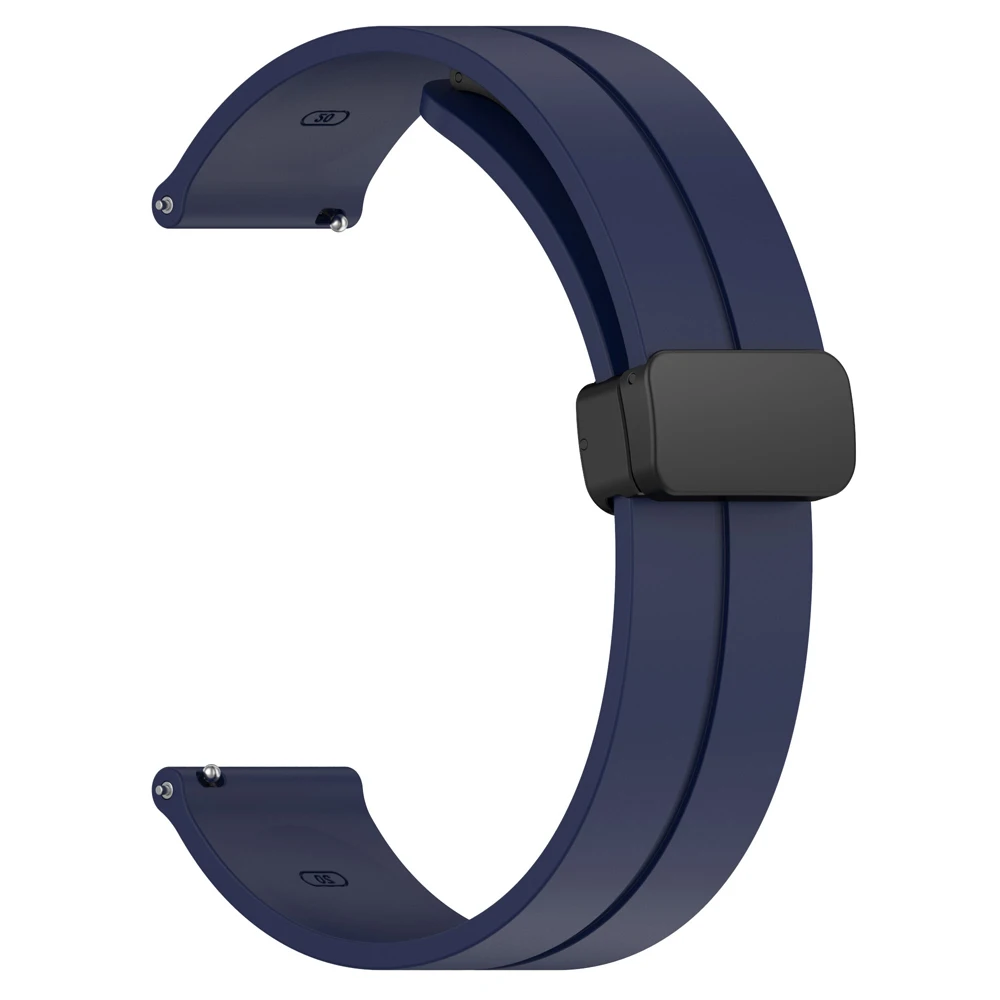 Premium Leather and Silicone Hybrid Watchband