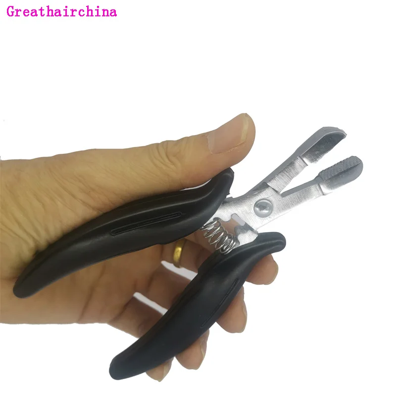 Three styles Professional Hair Extension 4MM And 6MM Shaped Pliers For Micro Rings Human Hair Extensions Tools 1pc hair extension pliers