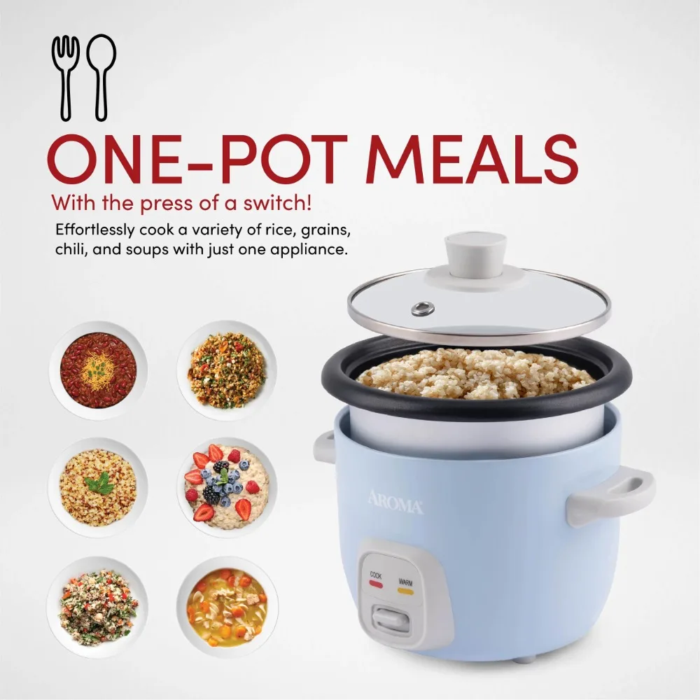 Aroma 8-Cup Programmable Rice & Grain Cooker, Steamer - AliExpress
