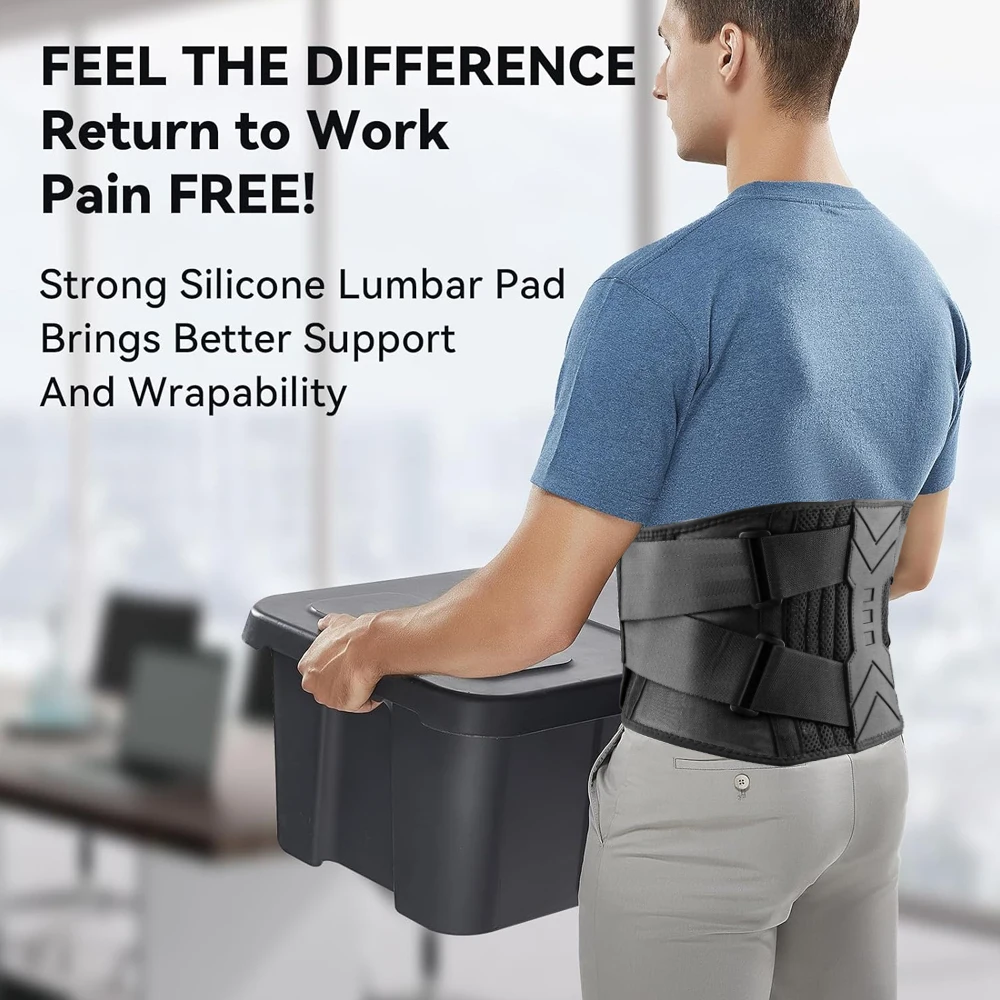 Back Brace for Lower Back Pain Relief Herniated Disc Breathable Support Belt for Men Women Lumbar Support Belt Arthriti lumbar support belt,back brace,waist support belt,back support belt