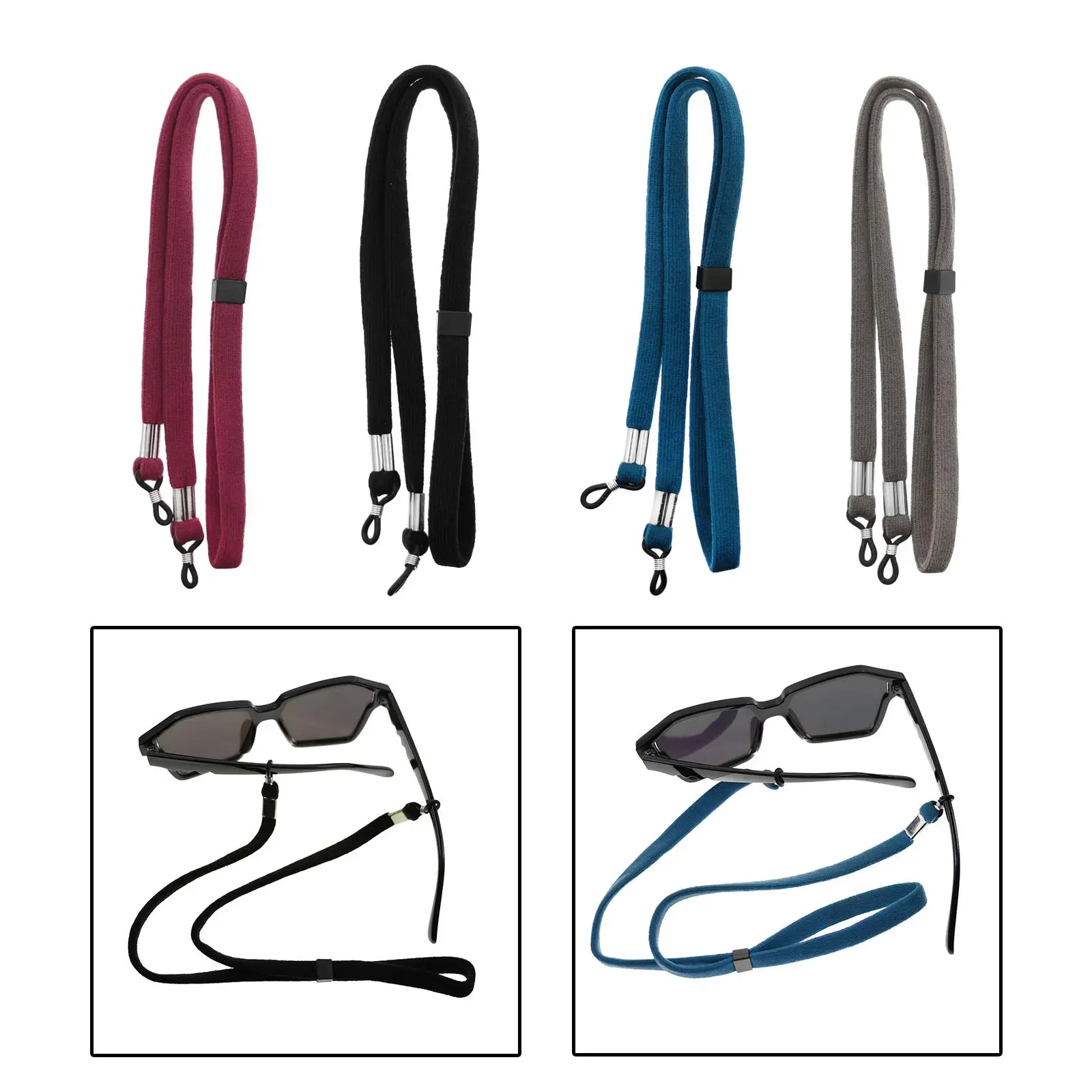 Stylish Eyeglass Holder: Convenient Neck Strap for Adults and Kids, 65cm Length