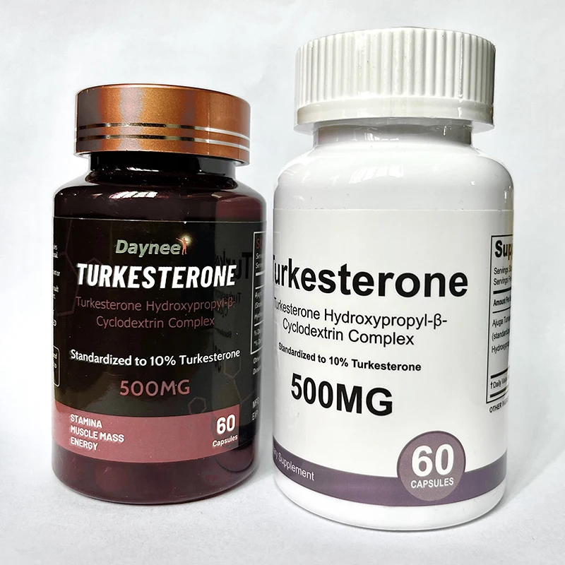 Turkesterone Capsules 500mg fat male health Maintain energy levels 2 Bottle 120 Pills