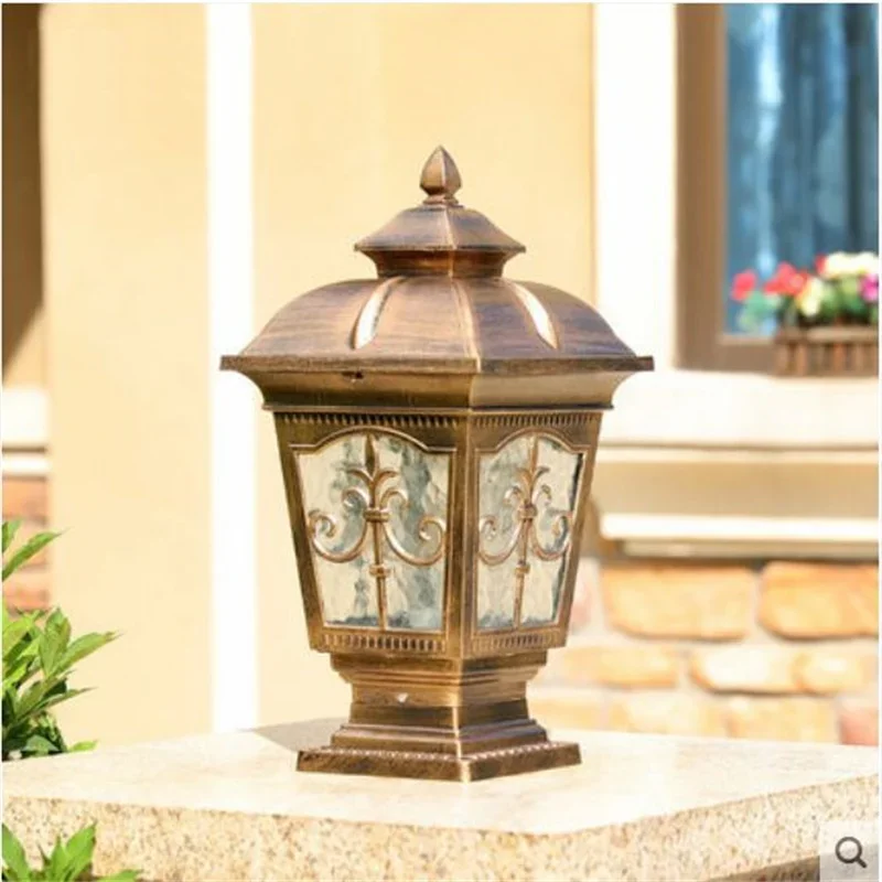 European garden lamp wall lamp post head lamp outdoor waterproof garden villa exterior wall door post