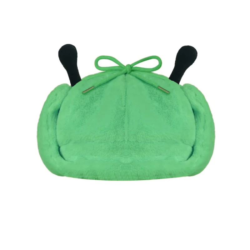 Winter Hat Kids 3D Eyes Green Invader ZIM GIR Dog