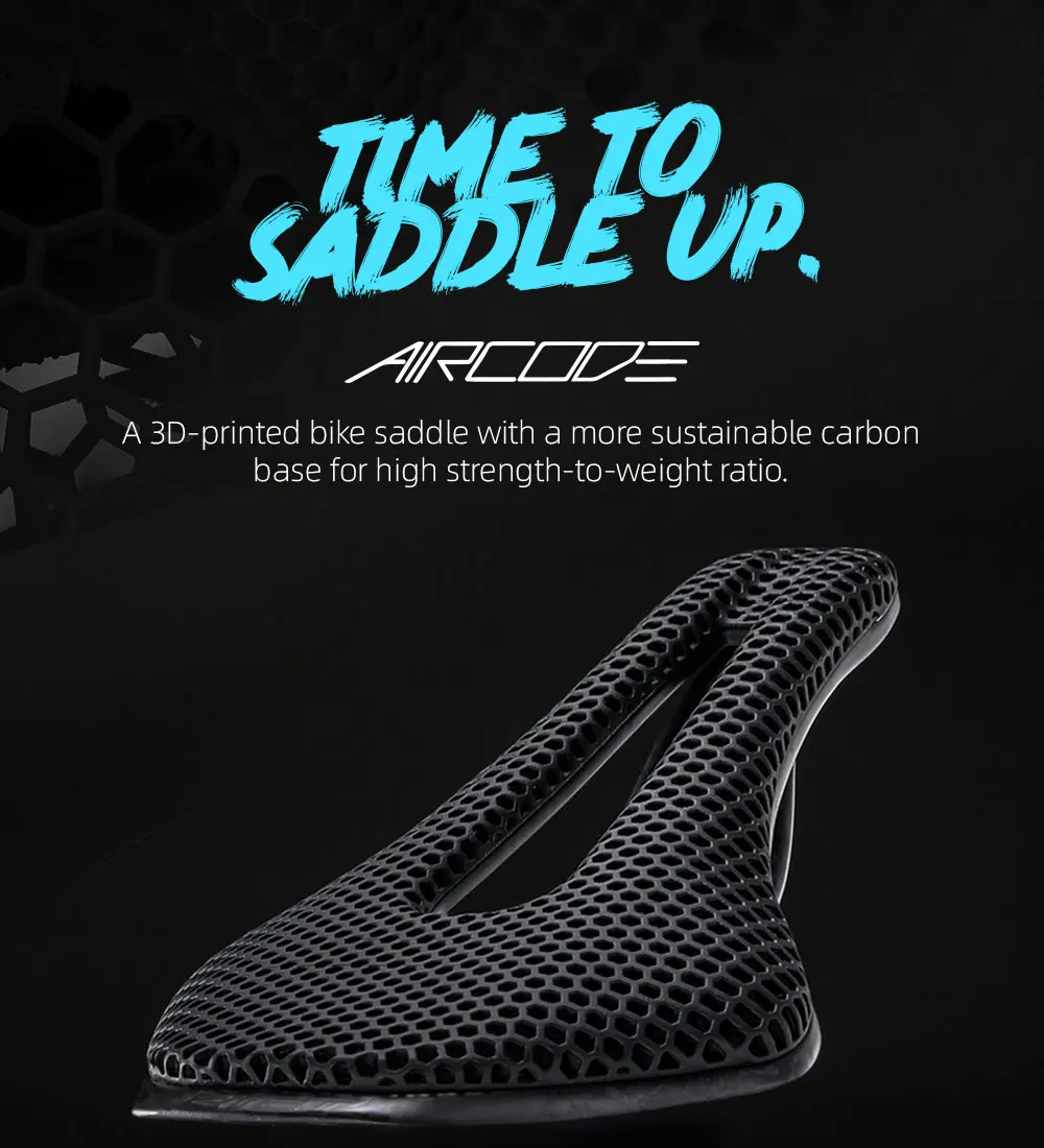RYET Sella completamente in carbonio stampata in 3D Ultraleggera cava Confortevole e traspirante MTB Bici da corsa su strada Sedile da ciclismo Accessorio per bicicletta 18 RYET Sella completamente in carbonio stampata in 3D Ultraleggera cava Confortevole e traspirante MTB Bici da corsa su strada Sedile da ciclismo Accessorio per bicicletta 18