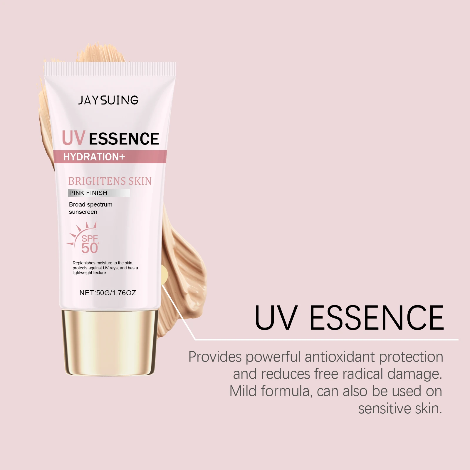 Moisturizing Sunscreen Lotion For Body Uv Protection And Brightening_voghion.com