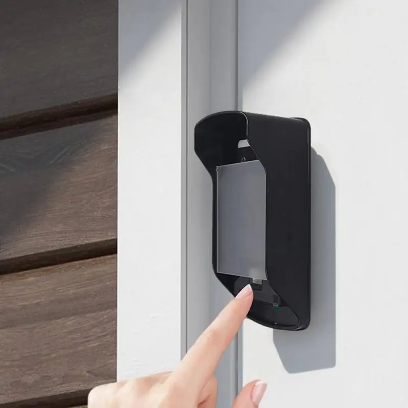 Wireless Doorbell Cover Doorbell Rain Cover For Outside Waterproof Weatherproof Rainproof Any Push Button Doorbells