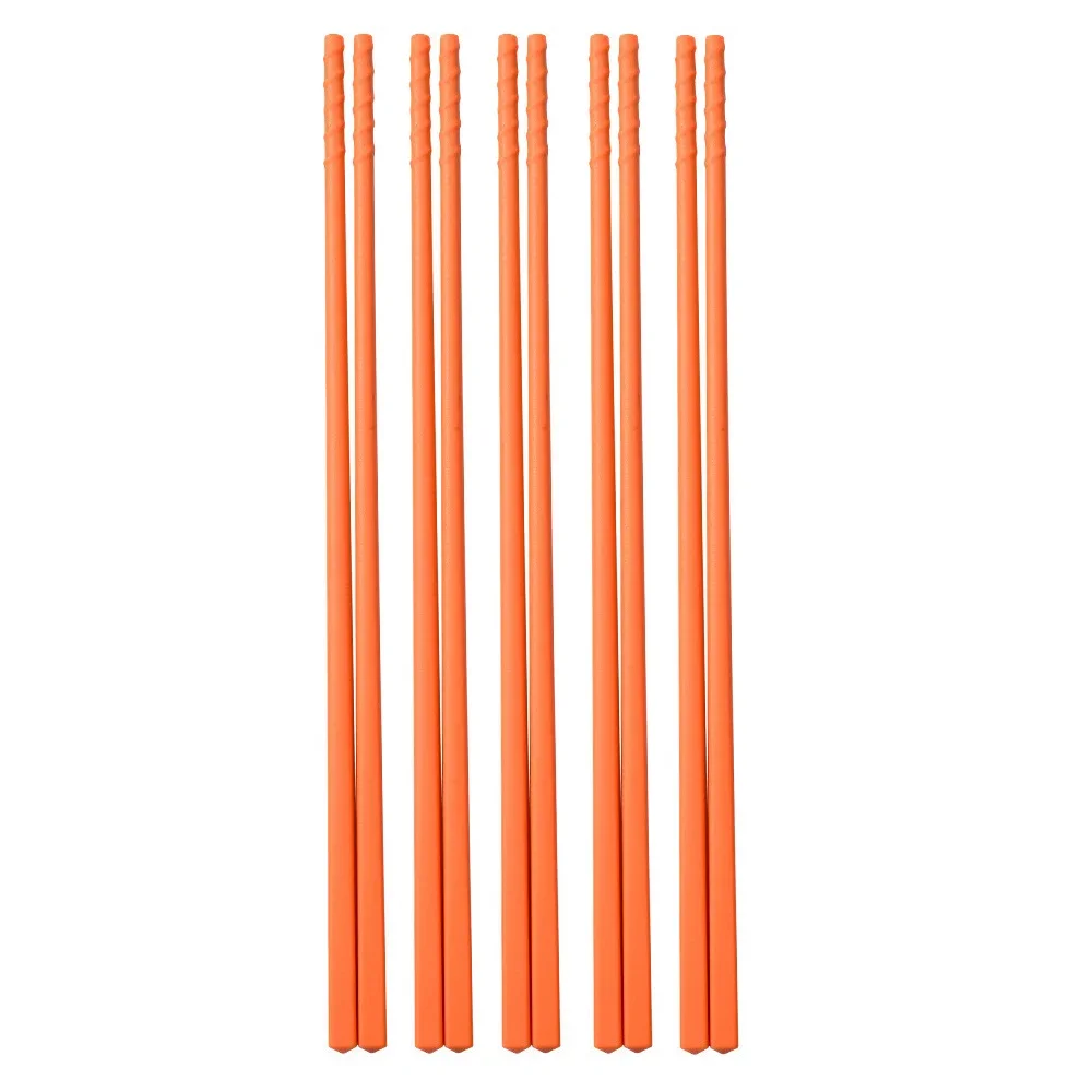 Silicone Non-Slip Chopsticks Set - 5 Pairs | Japanese Style Tableware for Noodles & Sushi | Ideal Gift Dinnerware