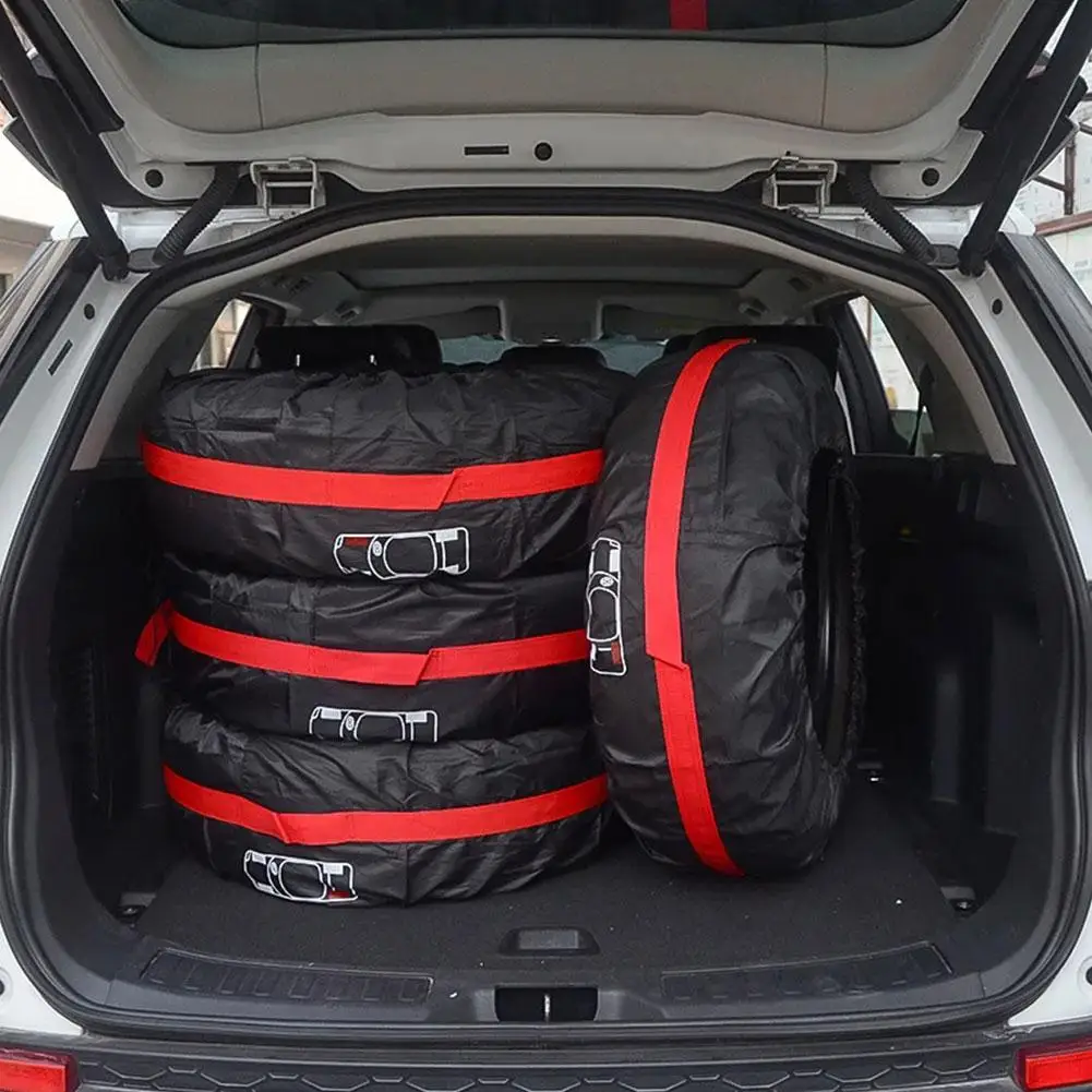 Car tire cover tire totes spare cover tires storage bags vehicle tyre waterproof dust-proof protector