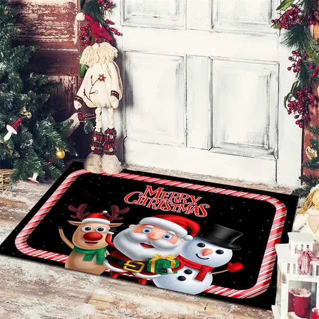 Merry Christmas Floor Mat 4