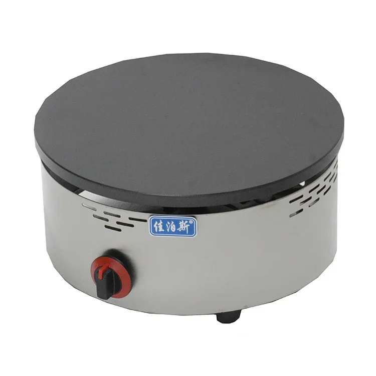 Non-stick Pancake Machine Single Plate Gas Crepe Maker 3