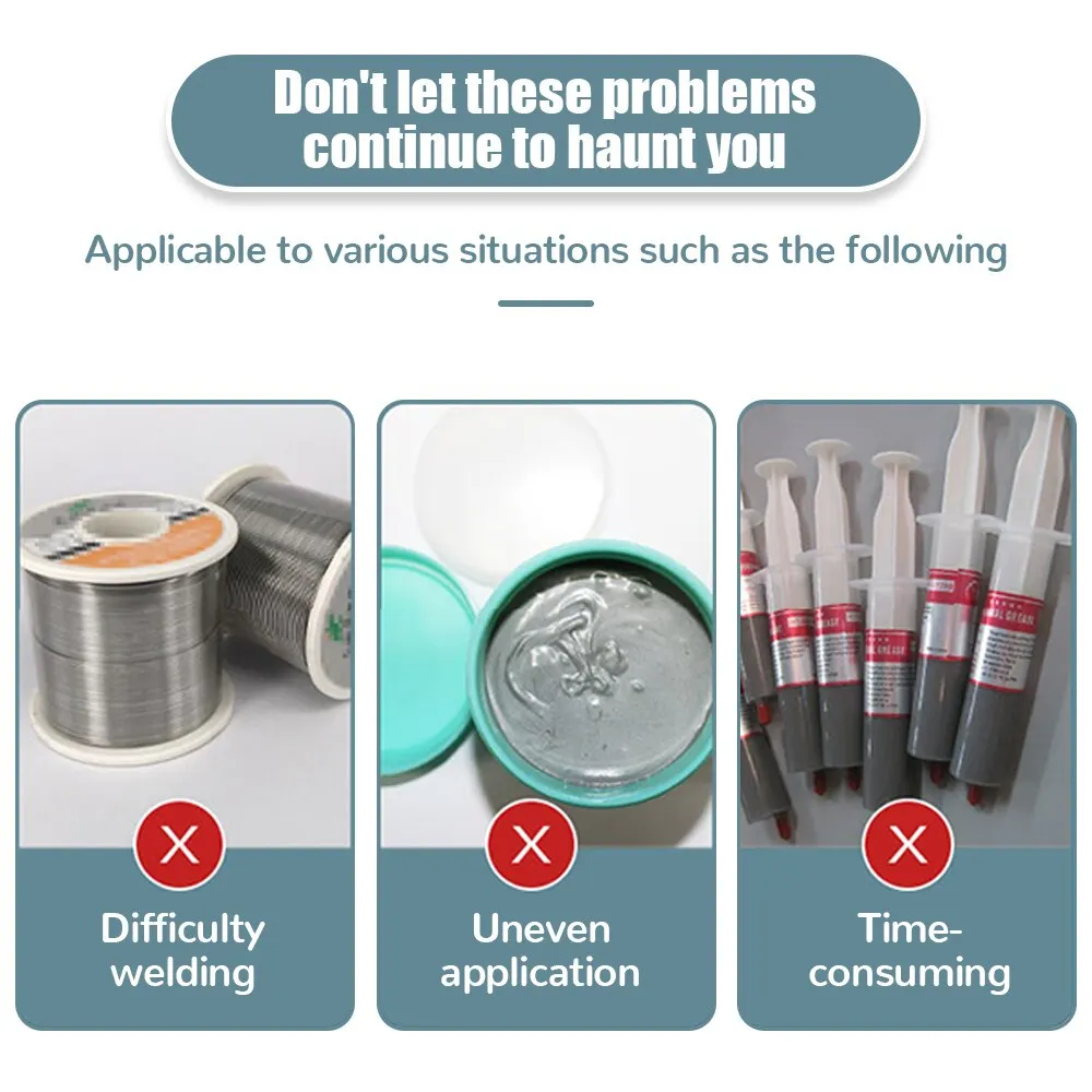 4pcsSolderPasteExtruderGlueGunForBoardRepairWeldingOil