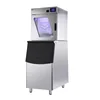 Wholesale Large Daily Output 35-420Kg Air Cooled Commercial Ice Maker Milk Tea Shop Bar KTV Crescent Ice Cube Maker Machine 2