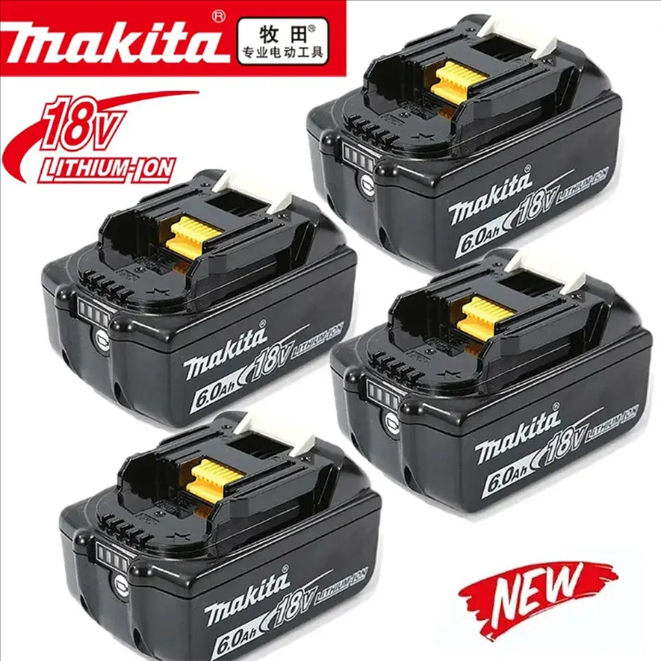

Original makita Battery BL1860 BL1850B BL1850 BL1840 BL1830 screwdriver battery & charger 18v Replacement Power Tool Batteries