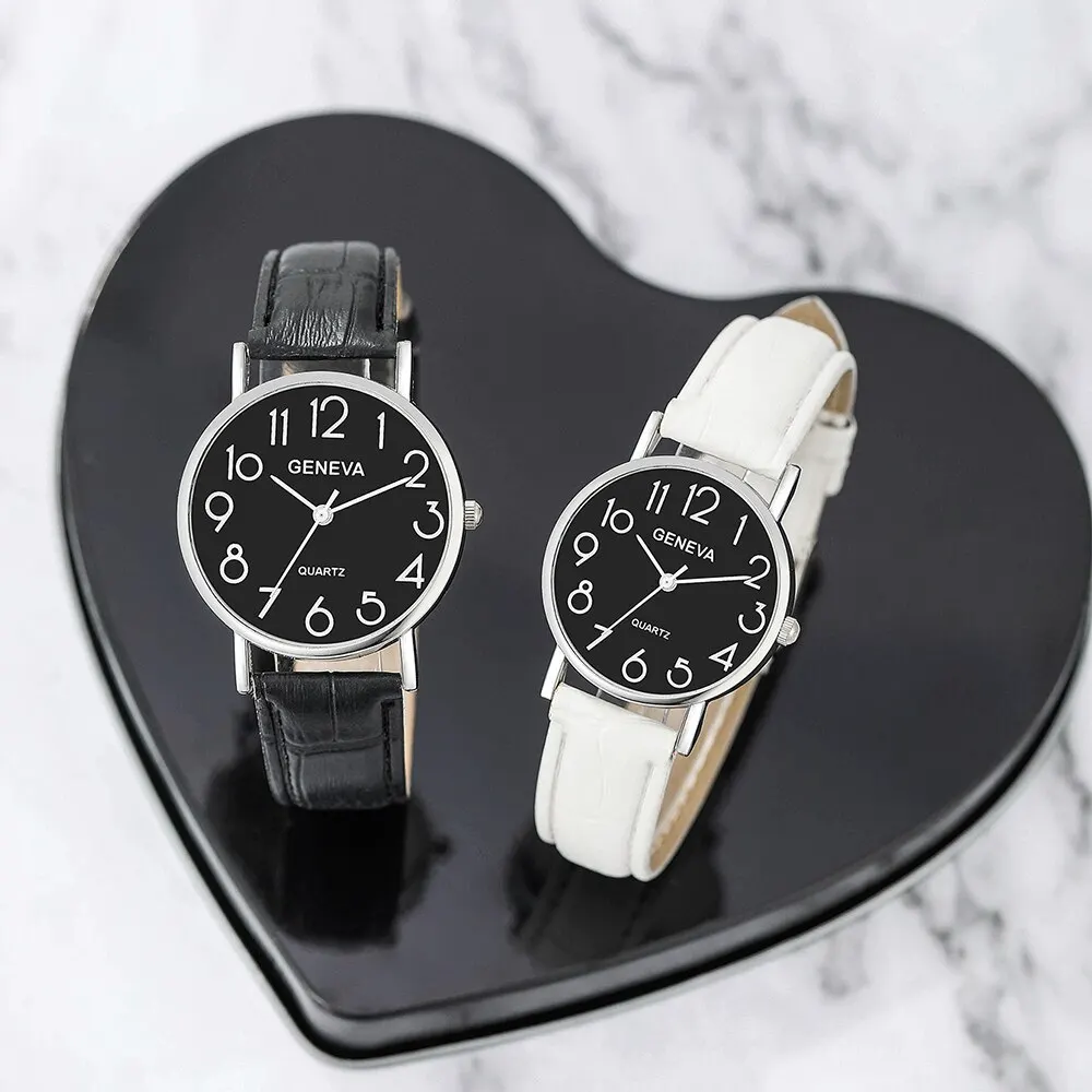 4pcs Couple Quartz Watch Bracelet Set fashion couple watches quartz watch