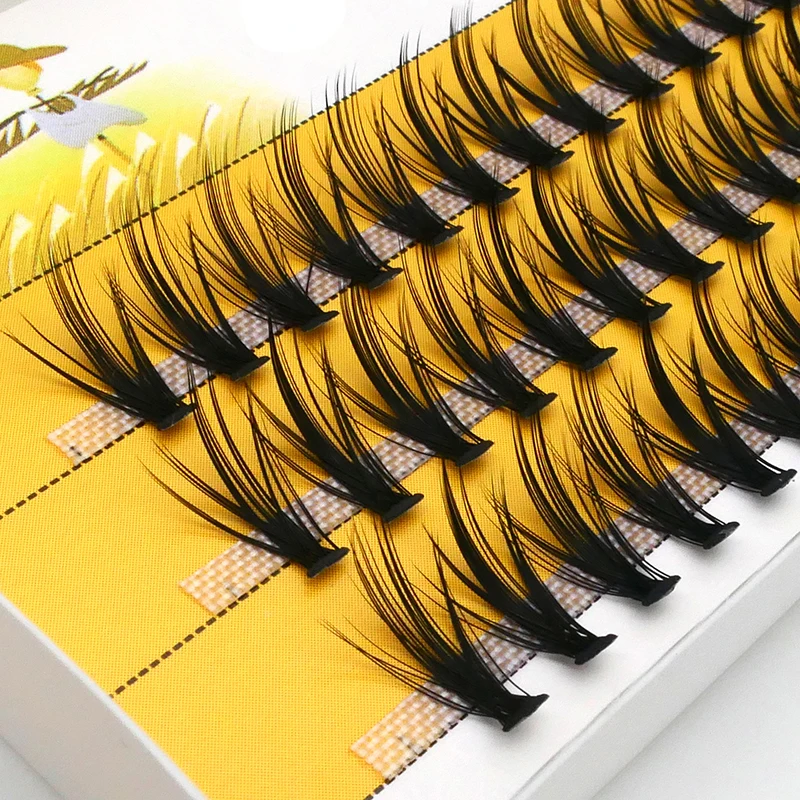 

20D/30D Mink Eyelashes 60 bundles/box eyelashes extensions 3D Russia Individual Eyelash Cluster Makeup Tools Lashes wholesale