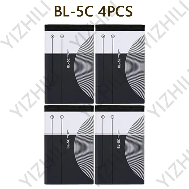 BL-5C 1020mAh 4PCS
