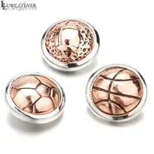 

Luwellever Component w485 Crystal 18mm Metal Snap Button For Bracelet Necklace Interchangeable Jewelry Accessorie Findings
