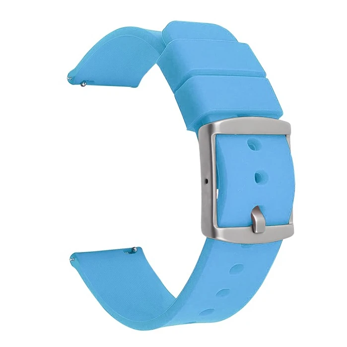 Silicone Quick Release Sport Watch Strap - Waterproof Band