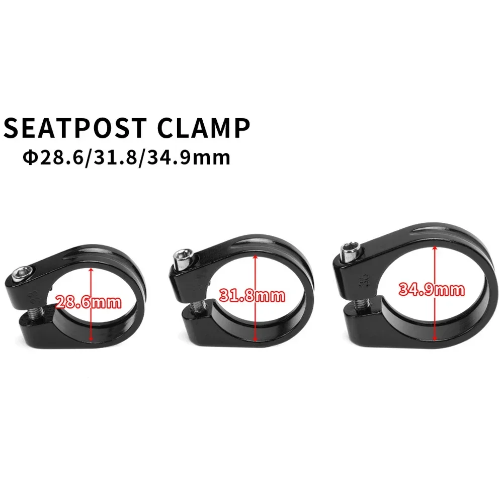 Seat Post Clamp Aazon.co: 28.6 31.8 34.9 Bicycle Seat Clap Aluinu