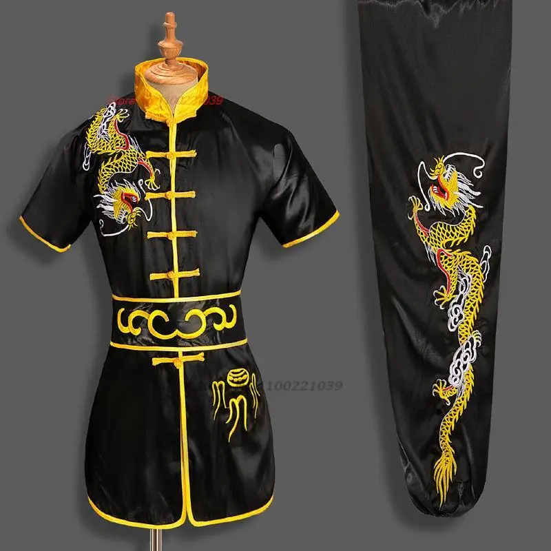 Chinesische Vintage Wushu Kleidung Drachenstickerei Kung Fu Uniform Martial Arts Kostüm 19 Scd06213628374e0d8dc170ded889fa16s
