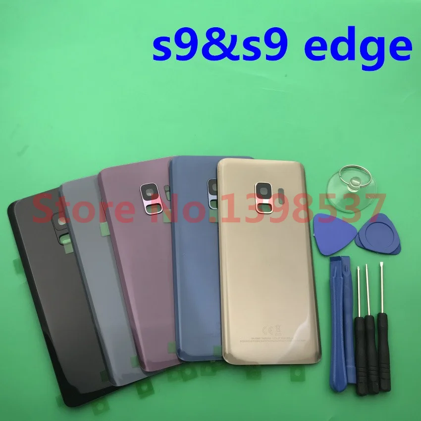 Original Rear Panel Battery Glass Back Door Cover For Samsung Galaxy S9 Edge G960 G960f S9+plus