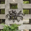 Octopus Key Holder Cast Iron Decorative Rustic Towel Hooks Wall Mounted Heavy Duty Coat Hooks 6