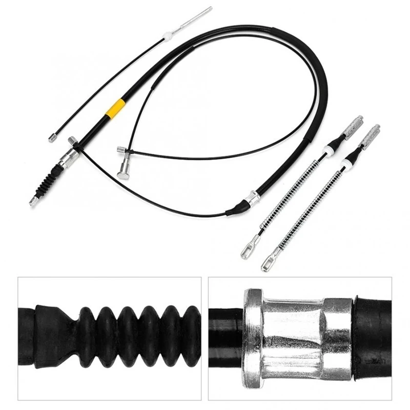 주차 브레이크 케이블 세트, 핸드 브레이크 부품, Opel Corsa C 90576453 90576454 93170227 93170228 적합