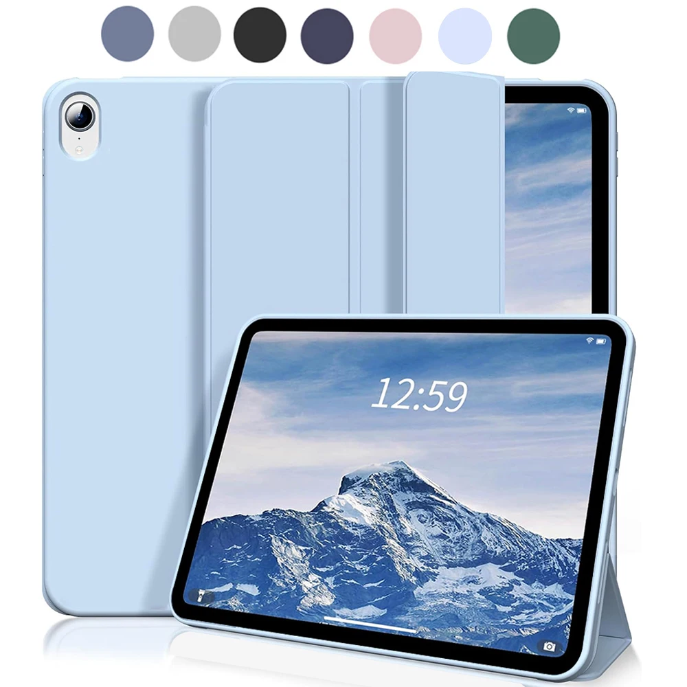 Premium Trifold Stand Smart Folio with Soft TPU Back Cover