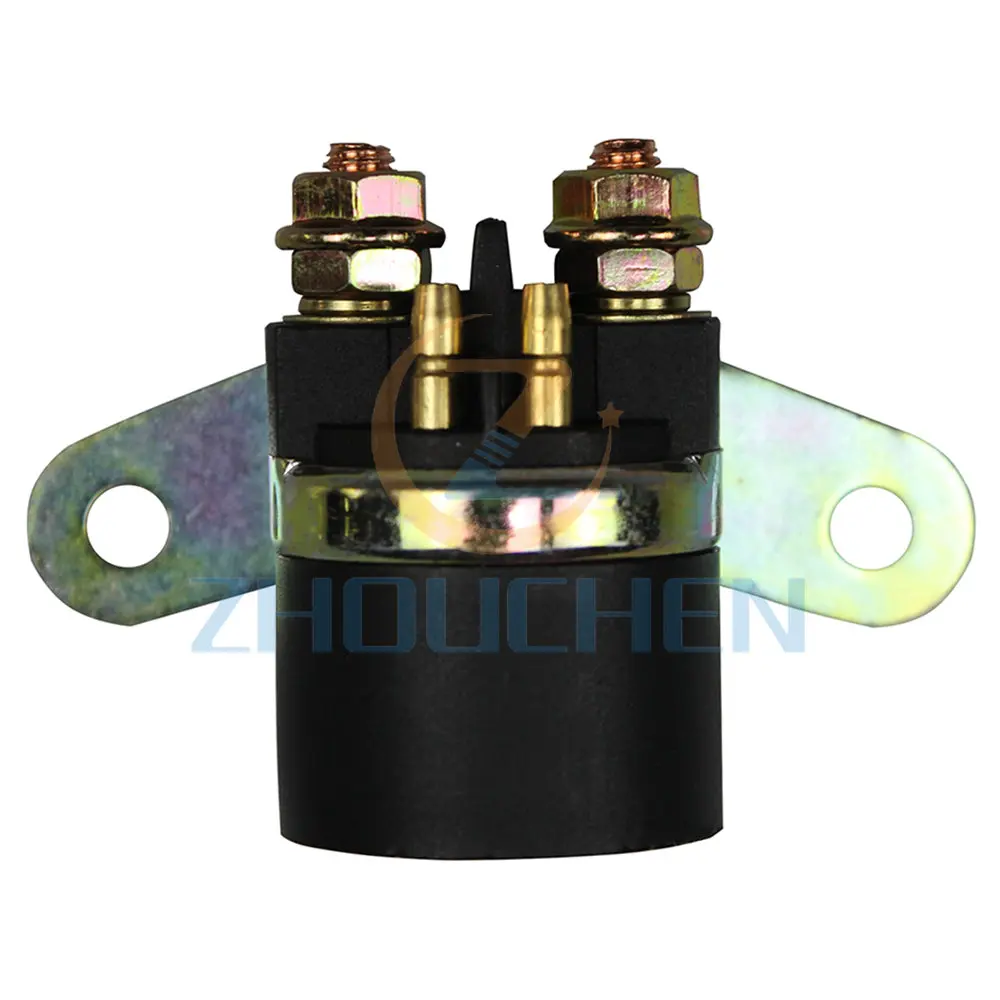 

Motorcycle Electrical Starter Solenoid Relay Switch Fit for Suzuki AN125 or Universal Durable Powersports Parts