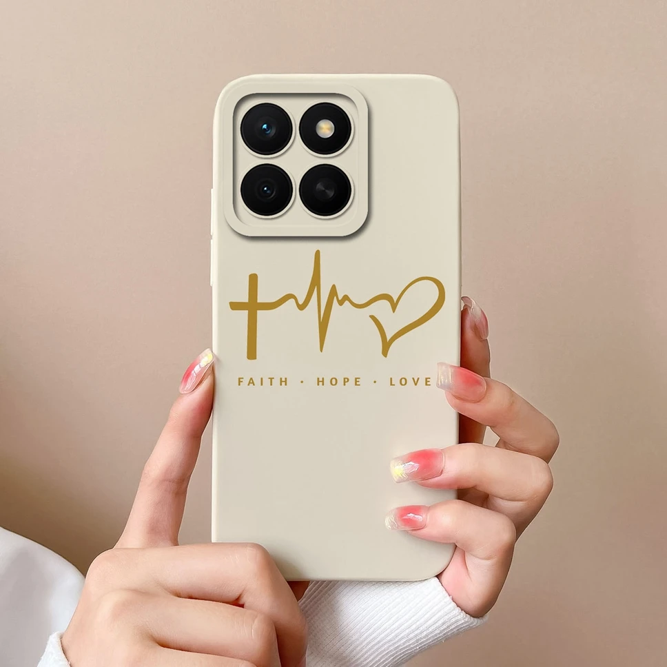 Elegant Shockproof Flower Design Silicone Phone Case