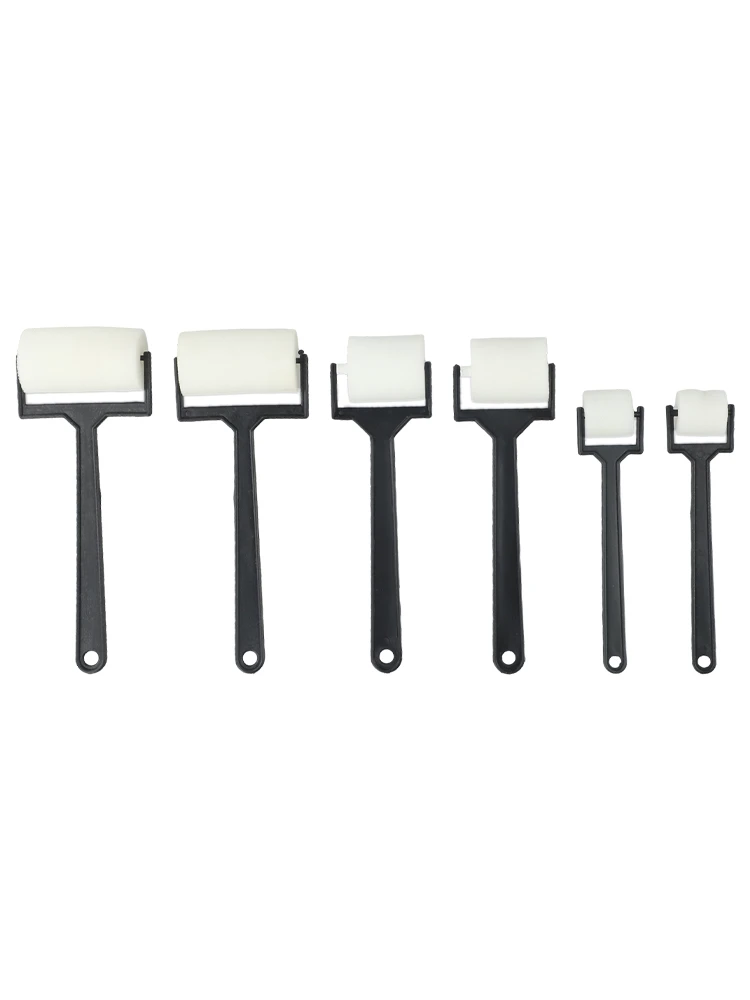 어린이용 페인팅 롤러 브러시 공예 도구, 폼 브러시 스폰지, 경량 플라스틱 스폰..