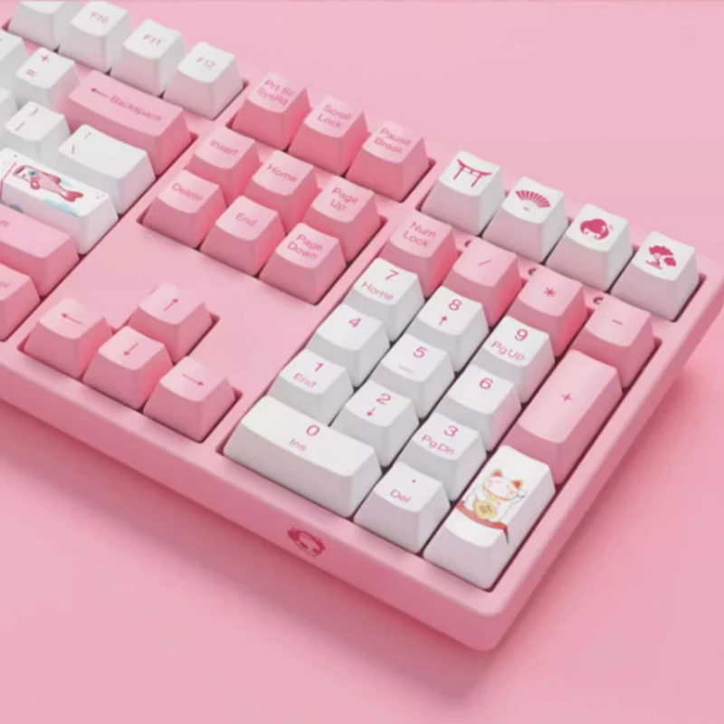 ECHOME Sakura Mechanical Keyboard 3108V2 65%Japan Mount