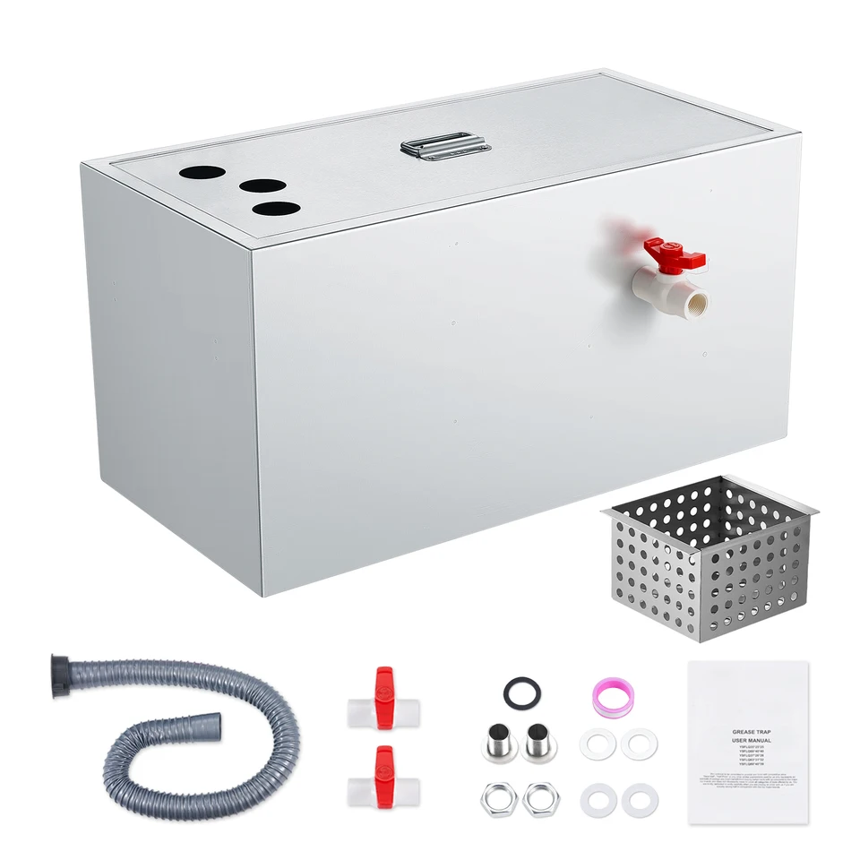 SucceBuy Commercial Stainless Steel Grease Trap