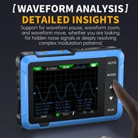 FNIRSI DSO510 10MHz Mini Handheld Intelligent Digital Oscilloscope Multi-function Signal Generator 2 IN 1 48MS/s Sampling Rate 2