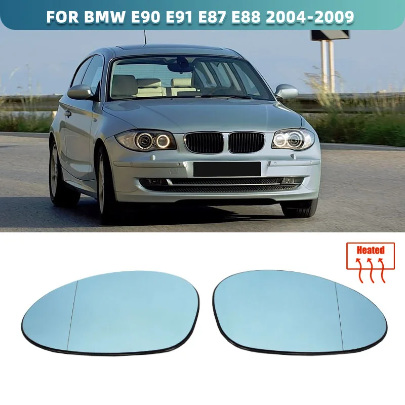 Per Bmw E90 Specchio Laterale Riscaldato Specchietto Retrovisore In Vetro Per Bmw E90 E91 E92 E93 M3 Style E80 E81 E87 2004-2009