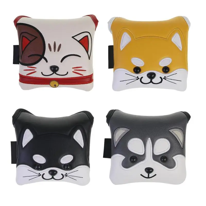 

Waterproof PU Golf Club Iron Head Covers Protector Golfs Head Cover Set Golf Accessories Golf Putter Cover Golf Headcover