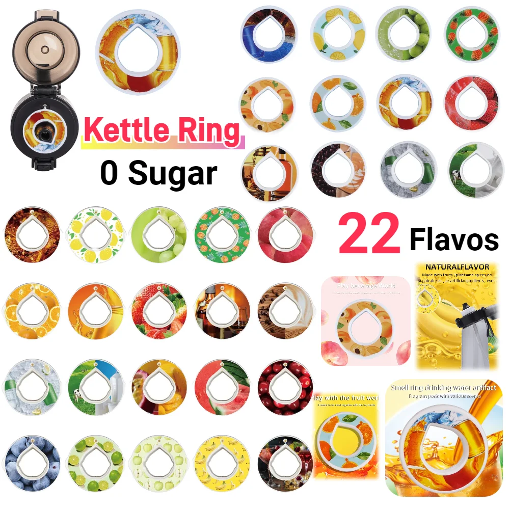 Zero-Sugar Scented Water Bottle Flavor Pods for Enhanced Hydration Experience