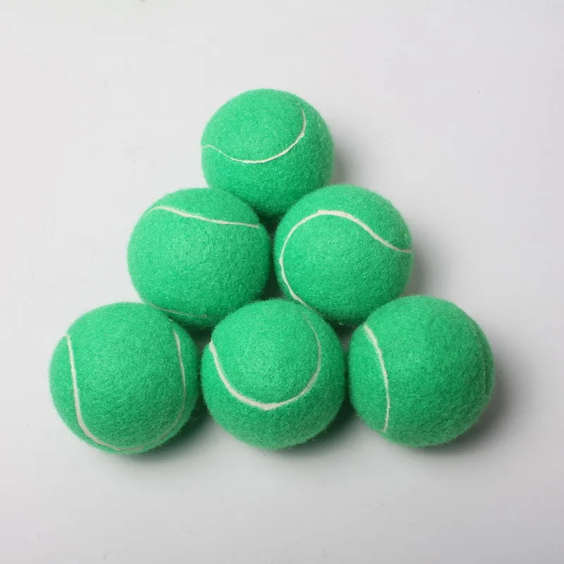 9pcs High Elasticity Resistant Rubber Tennis Training Professional Game Ball Sports Massage Ball Tennis Rubber