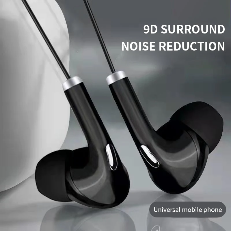 Auricolare cablato universale in-ear Auricolare di alta qualità Auricolari da 3,5 mm In-ear per smartphone Cuffie per computer Microfono incorporato - Image 6