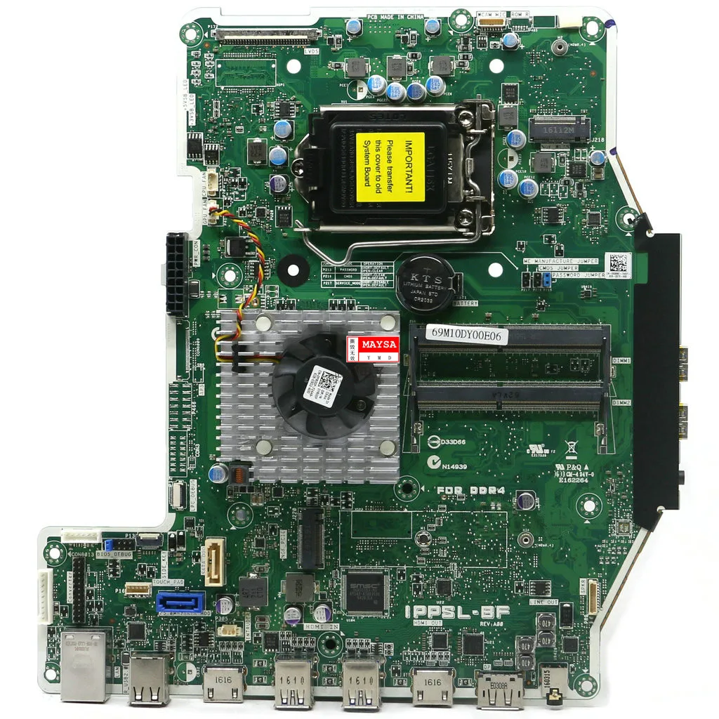 

Подходит для материнской платы Dell Optiplex 7440 AIO desktop IPPSL-BF 0K06NC K06NC, материнская плата 100% рабочий