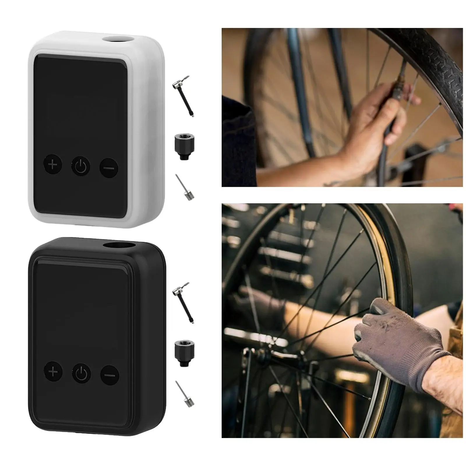 Digital Air Compressor Mini Tire Inflator for Bicycles Motorcycles Car