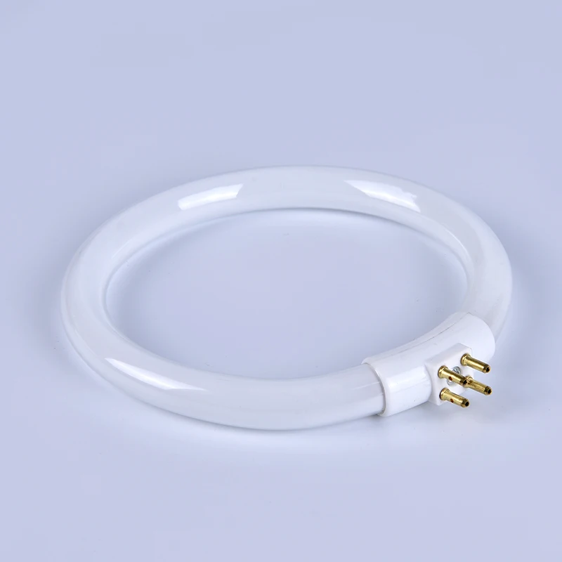 T4 Round Annular Tubes Lamps 11W Magnifying Glass Light Bulb Fluorescent Ring Lamp Tube With 4 Pins
