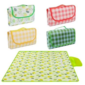 Picnic Mat Spring Outing Camping Supplies Waterproof Moisture-proof Outdoor Portable Storage Suitable for Beach Grassland TMZ