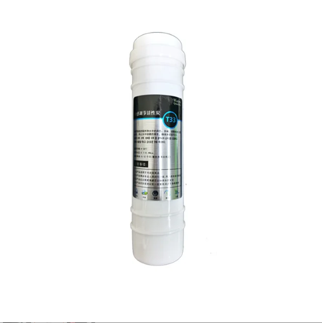 1 PCS 1/4" Quick Connector Integrated T33 Mineral Water Filter Nature Maifan Stone Post Water Filter Cartridge